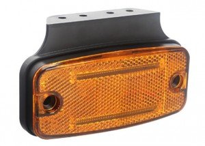 10–30V LED Side Marker Light W/ Reflector