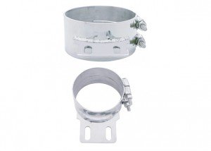 7″ Chrome Exhaust Band Clamp