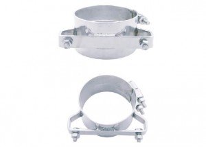 7″ Chrome Exhaust Band Clamp