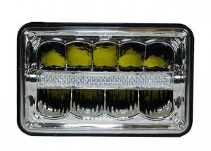 4″x6″ LED Headlight High Low Beam
