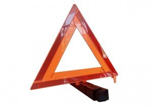 1 Pack Collapsible Emergency Warning Triangles Reflector