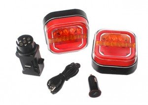 Wireless Magnetic LED Trailer Light Kit